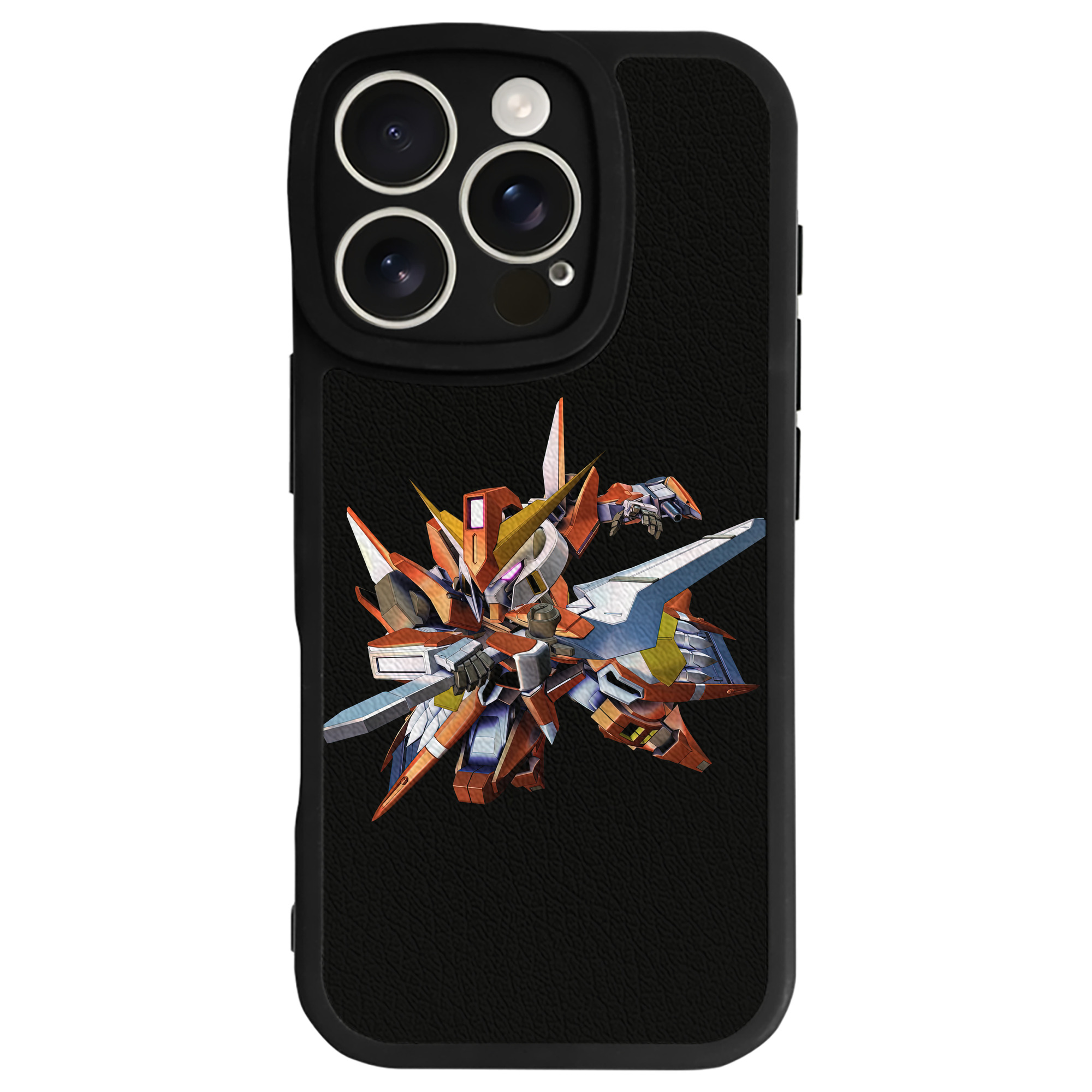 （画像用） 機動戦士ガンダム Mobile Suit Gundam 【iPhone 16シリーズ対応】シリコンスマホケース（レザー調） 材質：シリコン